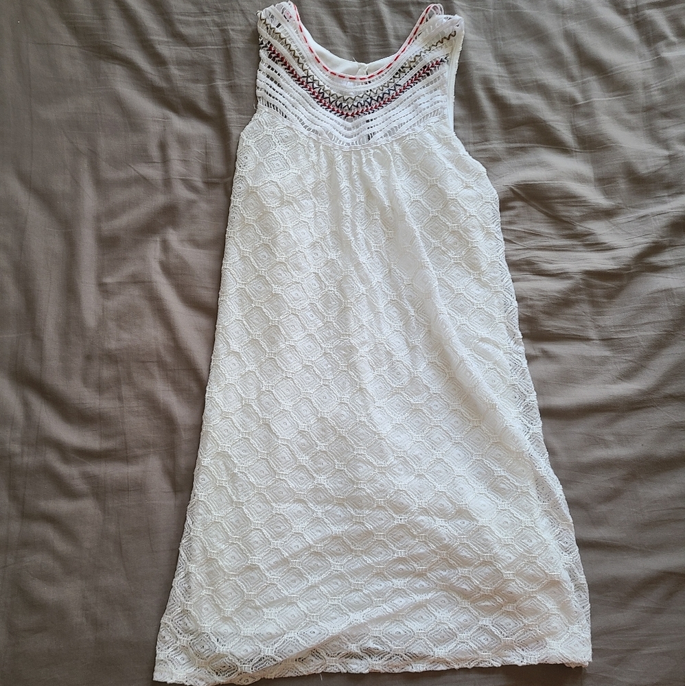 White dress